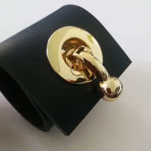 Lock - Italy, 30mm, gold color