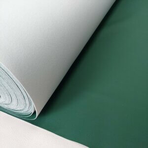 Artificial leather for "Yacht" - Green, 1,0mm