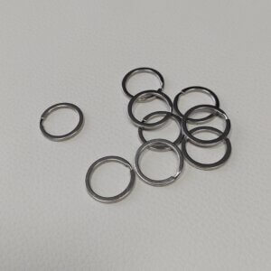 Key rings - 20mm, nickel color