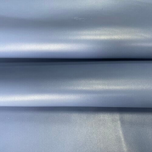 Haberdashery/shoes leather - blue, soft, plain surface, 1,4mm - Image 2