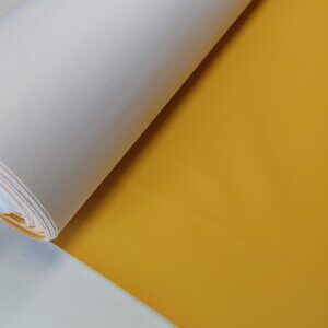 Artificial leather for "Yacht" - Yellow, 1,0mm