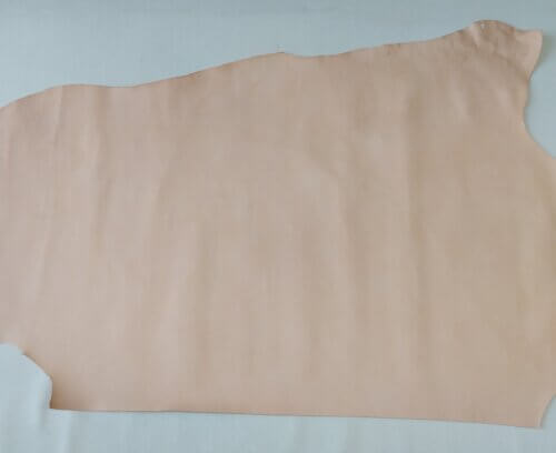Vegetable tanned leather - not colored, soft, 0,9mm, 174dm2 - Image 2