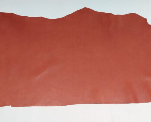 Haberdashery leather - Brown, aged effect, soft, 1,7mm, 125dm2 - Image 4