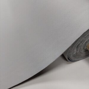 Material for car seat with foam – Light gray with small texture