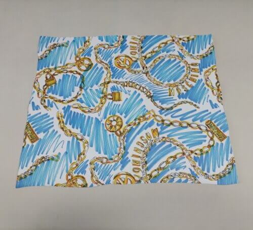 Galanterinė oda – Dekoruota, minkšta, 1,6mm, 70x60cm - Image 3
