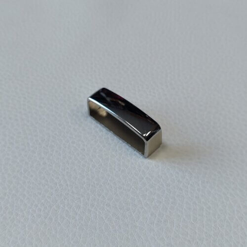 Belt keeper - 35mm, nickel color - Image 3