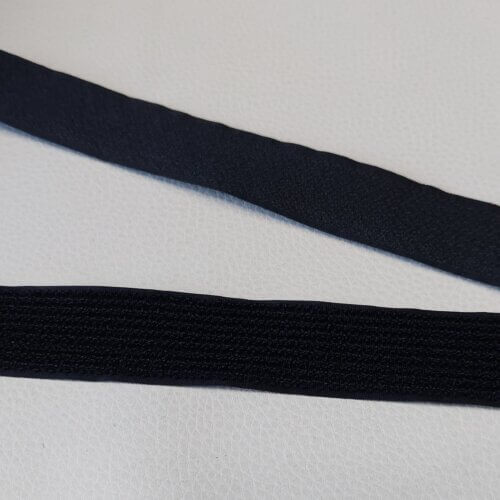 Velcro (kontaktinė) juosta – Juoda, dvipusė, prisiuvama, 30mm - Image 3