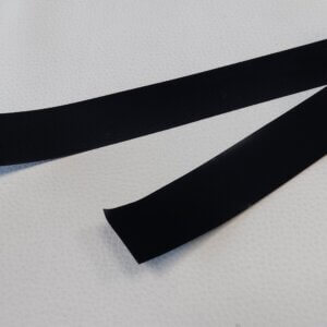 Velcro (kontaktinė) juosta – Juoda prisiuvama, 30mm