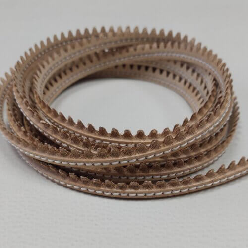 Vegetable tanned leather shoe welt cord for shoemaking or shoe repair - light brown - Image 4
