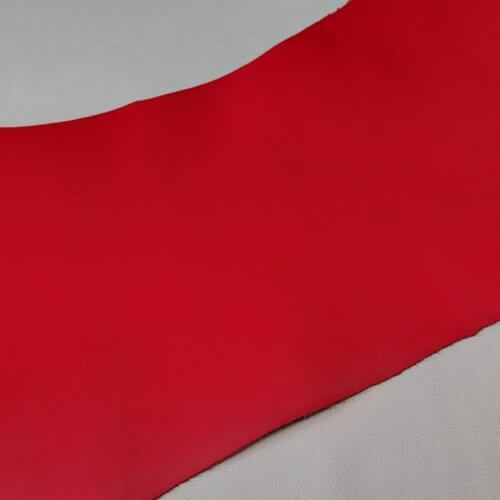 Vegetable tanned leather - red, rigid, "Polos" 1,8-2,0mm, 200x40/50cm - Image 4