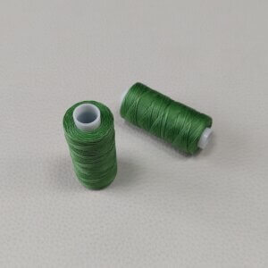 Vaškiniai siūlai - Žalia, 0,8mm, 50m