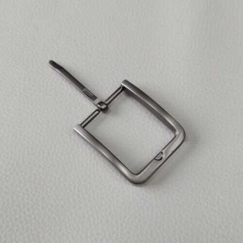 Belt buckle - Italy, 35mm, nickel color (Satin gun) - Image 3