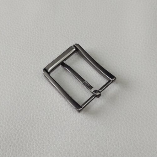 Belt buckle - Italy, 35mm, nickel color (Satin gun) - Image 2