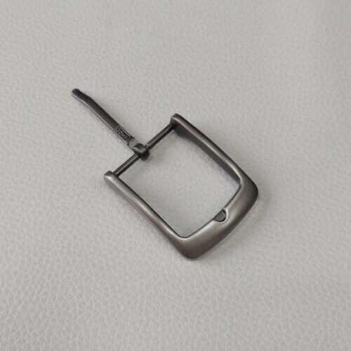Belt buckle - Italy, 35mm, nickel color (Satin gun) - Image 3