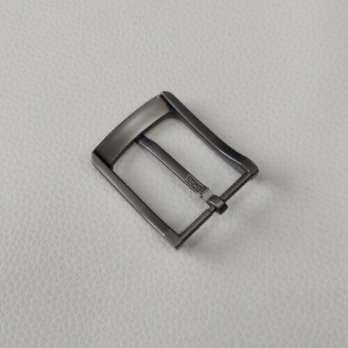 Belt buckle - Italy, 35mm, nickel color (Satin gun) - Image 2
