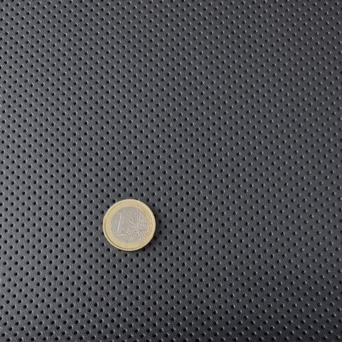 Mikropluošto oda - Juoda, dalinio perforo R-1, 1,4mm - Image 3