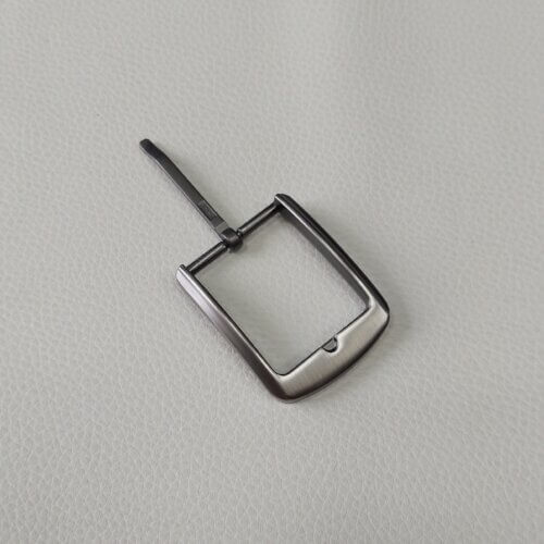 Belt buckle - Italy, 34mm, nickel color (Satin gun) - Image 3