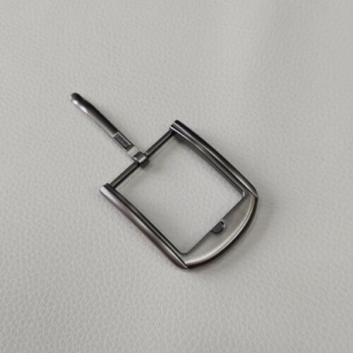 Belt buckle - Italy, 39mm, nickel color (Satin gun) - Image 3
