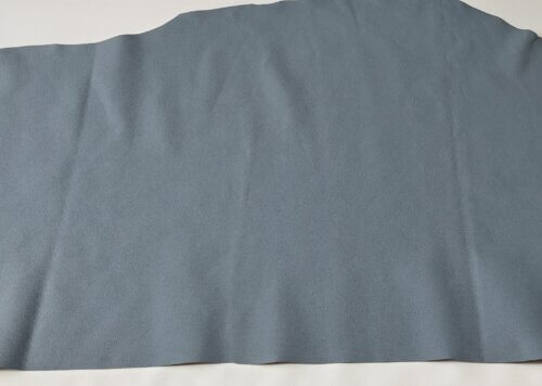 Automotive leather - Gray/blue, small texture, medium soft, 1,4-1,6mm, 150x80cm - Image 4