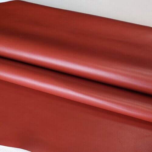 Galanterinė oda - Ruda, vidut. minkštumo, lygi, 1,6mm, 160x96cm - Image 2