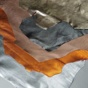 Set of natural leather - 5pieces 0,6-1,0mm, 220-270dm2
