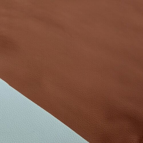 Automotive leather - Brown, with texture (Mercedes), soft, 1,2mm, 100x85cm - Image 3