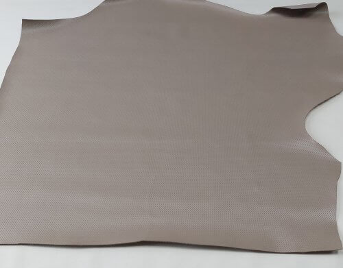 Natural leather - Cappuccino, perforated MK3, medium rigid, 1,6-1,7mm, 90x90cm - Image 4