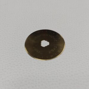 Rotary Cutter Blades, High Quality Steel (covered titanium), 45mm