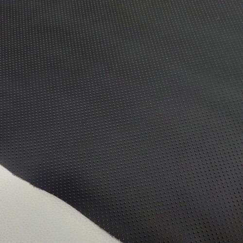 Natural leather - Dark brown, perforated MK3, soft, 1,3mm, 95x80cm - Image 3