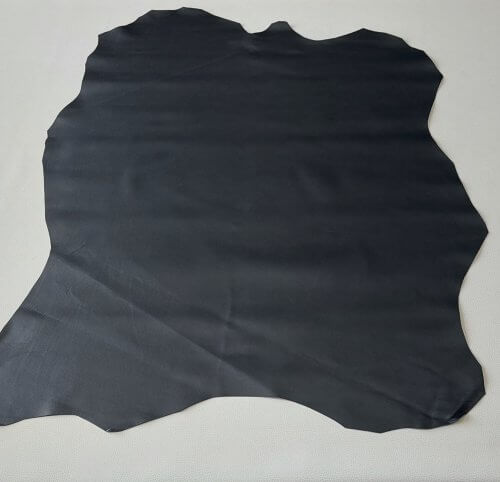 Haberdashery/Clothing leather - Black, soft, smooth, 0,9-1,0mm - Image 4