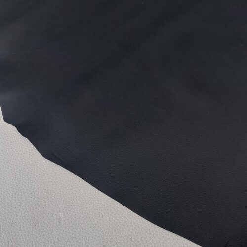 Haberdashery/Clothing leather - Black, soft, smooth, 0,9-1,0mm - Image 3
