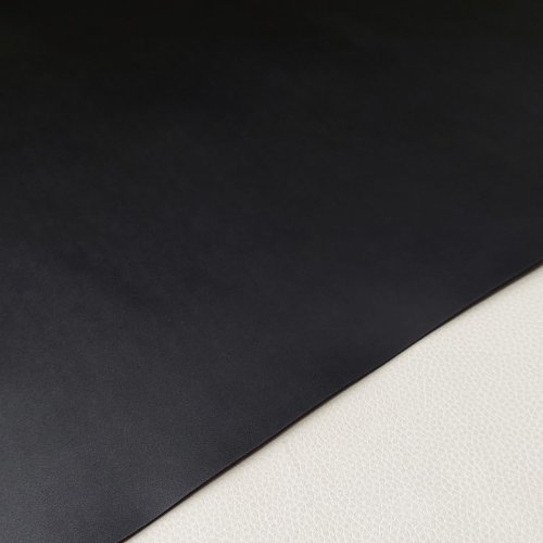 Haberdashery leather – Black, smooth, rigid, 1,5mm - Image 3